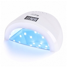 48W UV LED hibridinė lempa nagams Sun1s, baltos sp.