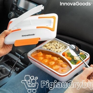 Elektrinė priešpiečių dėžutė automobiliams Pro Bentau InnovaGoods Gadget Travel 2