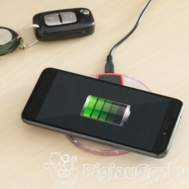 InnovaGoods Gadget Tech Qi belaidis įkroviklis išmaniesiems telefonams 1