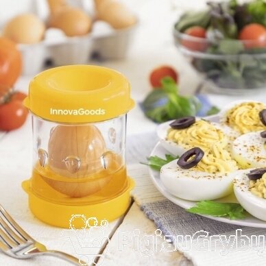 InnovaGoods Virtų kiaušinių lupimo prietaisas Shelloff 2