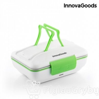 Pro Innovagoods 50W baltai žalia elektrinė pietų dėžutė 4
